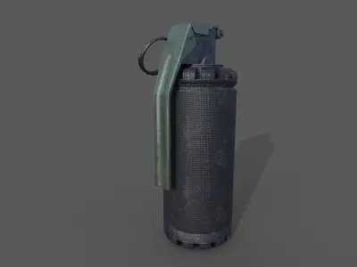 grenades model 7290 Low-poly 3D model