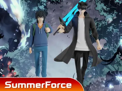 Sung Jin Woo - Solo leveling 3D model