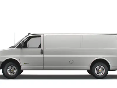 Chevrolet Express Cargo Extended WB 2022 3D model