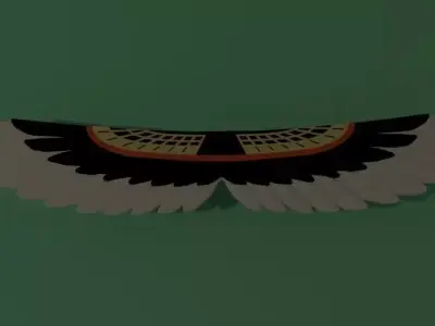 lego wings Free 3D model