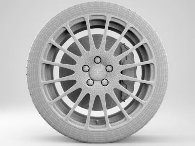 Oz Racing Turismo Rim 3D model