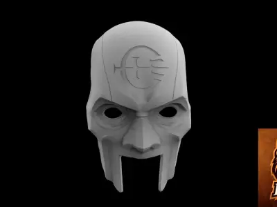 Dishonored Mask ready to 3d print 3D model