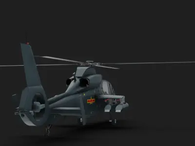 Harbin Z19 Share helicopter 3D model