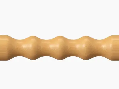 Wooden fist Free 3D model