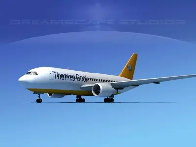 Boeing 767-200ER Thomas Cook 3D model