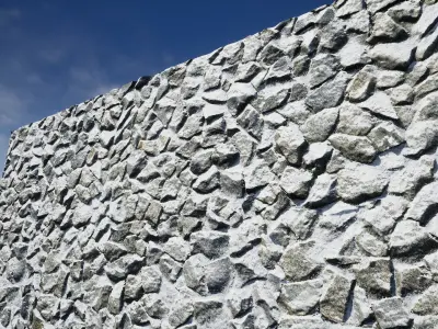 UE Rock Masonry materials part 04 Low-poly 3D model