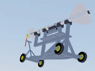 MAA-1B Piranha 3D model