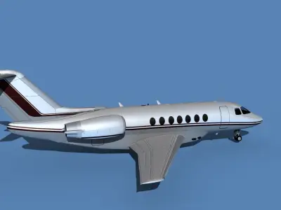Hawker Siddley 4000 V12 3D model