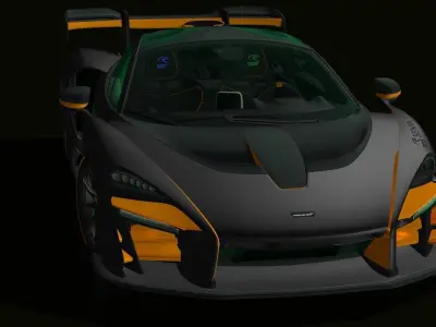 McLaren SENNA 2019 Free 3D print model