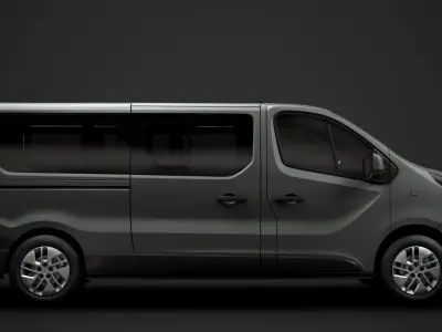 Mitsubishi Express Minibus LWB 2020 3D model