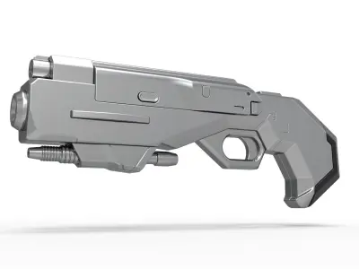 Blaster from the movie MIB International 2019 3D model
