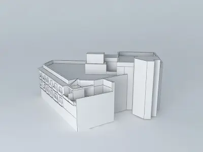 Building San Vicente Free 3D model