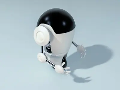 3d model of robo 3D model
