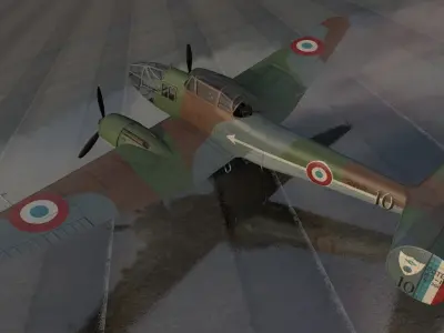 Potez 63-11 3D model