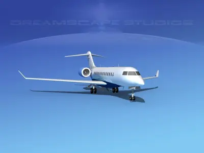 Global Express 6000 V08 3D model