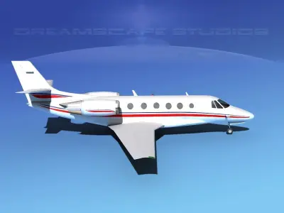Cessna C560XL Citation V04 3D model