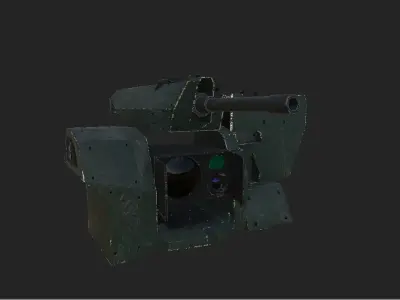 Aselsan-Sarp Low-poly 3D model