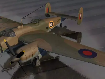 Bristol Type 163 Buckingham Mk-1 3D model