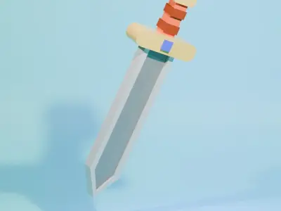 Block Sword Free 3D model