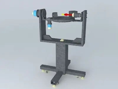 Goniophotometer for Characterization of Light Bulbs Free 3D model
