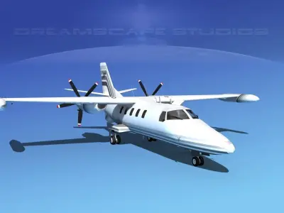 Dreamscape AF-44 Star Executive V06 3D model
