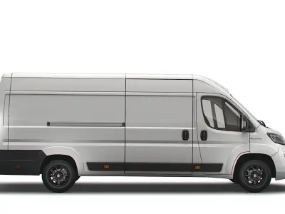 Fiat E Ducato Van L4H2 2022 3D model