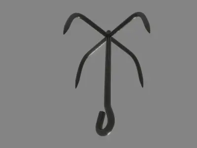 Grappling Hook 3D model