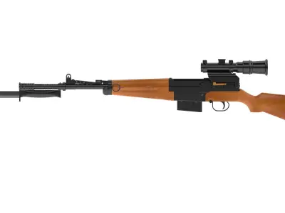 MAS-49 rifle 3D model