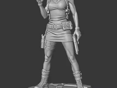 ALICE - Resident Evil 3D print model