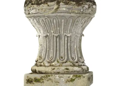 Rose Uniacke REGENCY PERIOD COTSWOLDS STONE URN 3D model