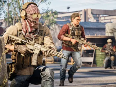 Modular PMC Character Low-poly 3D model