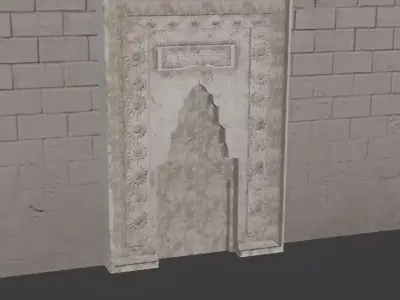 Gevser Nesibe Sifahanesi Low-poly 3D model