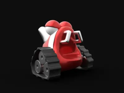 GunBound Armour 3D model