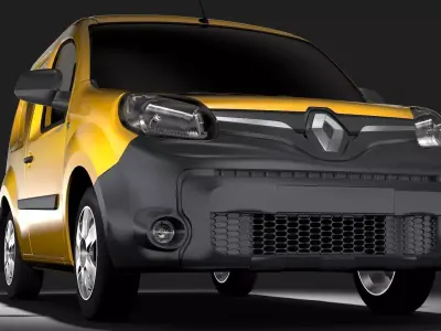 Renault Kangoo Van 2017 L1 2017 3D model