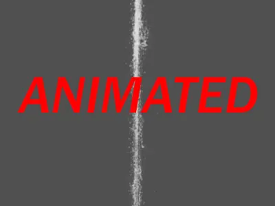 Sidewalk fountain model and Animated 3D model