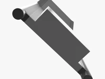 Electronic Kiosk 3D model