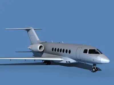 Hawker Siddley 4000 V00 3D model