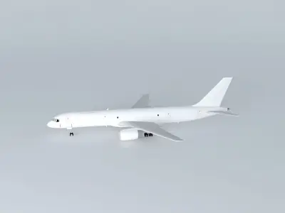 Boeing 757-200SF Free 3D model