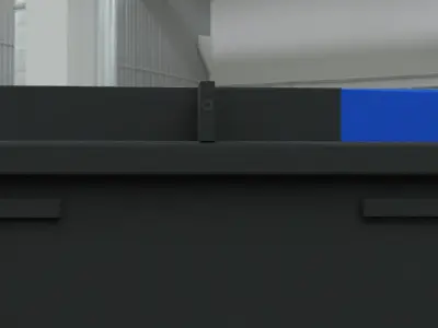 Car Battery Free low-poly 3D model