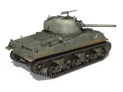 M4A2 Sherman - Colorado 3D model