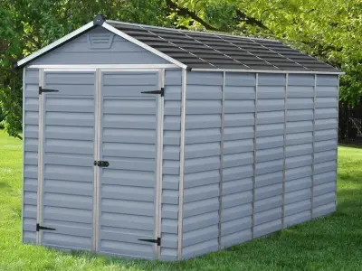 Skylight Plastic Garden Shed 3D model