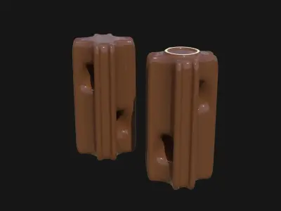 Strain Insulator 3D model