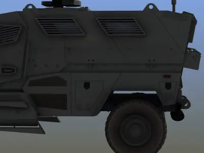 M1224 MaxxPro MRAP 3D model