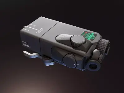 OTAL C IR Offset Aiming Laser Low-poly 3D model