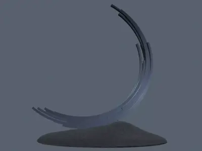 Scifi Archway Free 3D model