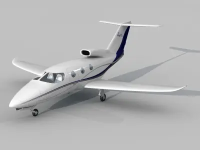 Epic Victory Jet Aircraft 3D model