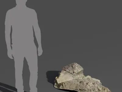  Small Wave Beach Rock Model 