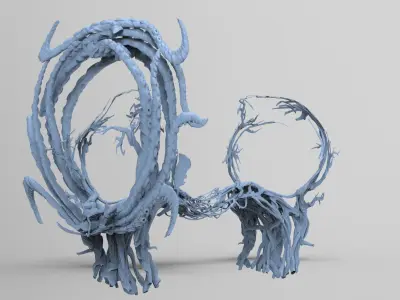 King Arthur bridge 1 3D model