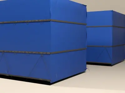 Cargo Tarp 3D model