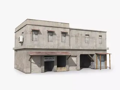 Arab x20 Low-poly 3D model